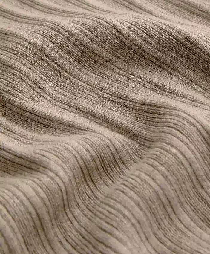 Geradlinige Hose aus Rippstrick Geradlinige Hose aus Rippstrick