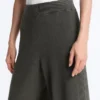 Geradlinige Hose aus Rippstrick Geradlinige Hose aus Rippstrick