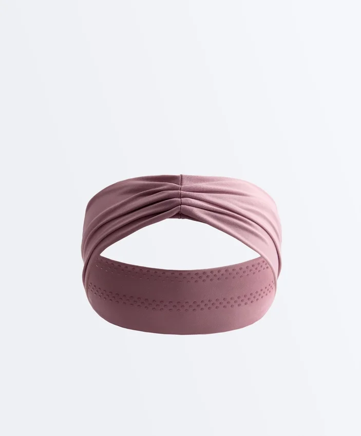 Gerafftes Stirnband für Sportler Gerafftes Stirnband für Sportler