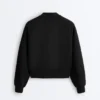 Gestreifte Bomberjacke aus Soft Touch-Modal Gestreifte Bomberjacke aus Soft Touch-Modal