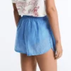 Gestreifte Funktionsshorts Gestreifte Funktionsshorts