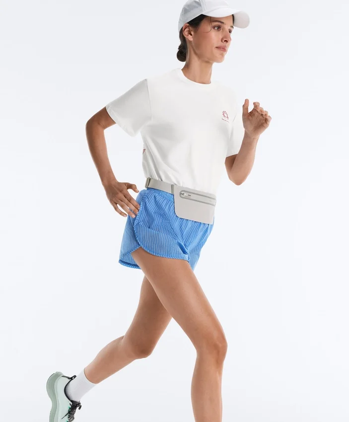 Gestreifte Funktionsshorts Gestreifte Funktionsshorts