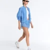 Gestreifte Funktionsshorts Gestreifte Funktionsshorts