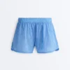 Gestreifte Funktionsshorts Gestreifte Funktionsshorts