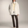 Gestreifte Jacquard-Jacke