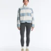 Gestreifte Lammfelljacke Gestreifte Lammfelljacke