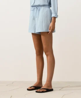 Gestreifte Shorts
