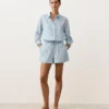Gestreifte Shorts