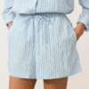 Gestreifte Shorts