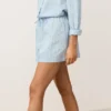 Gestreifte Shorts