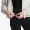 Gestreifte Stretch-Überziehjacke Gestreifte Stretch-Überziehjacke