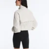 Gestreifte Stretch-Überziehjacke Gestreifte Stretch-Überziehjacke