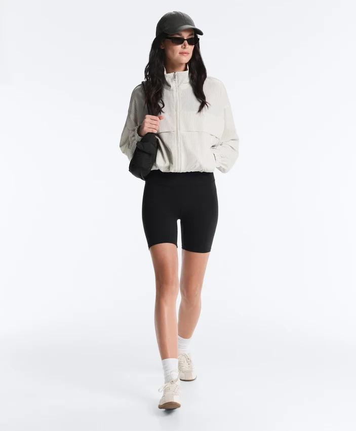 Gestreifte Stretch-Überziehjacke Gestreifte Stretch-Überziehjacke