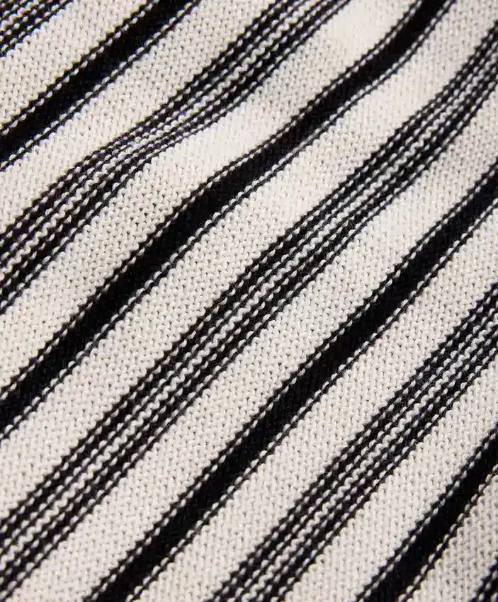 Gestreifte Strick-Bloomer-Hose Gestreifte Strick-Bloomer-Hose