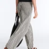 Gestreifte Strick-Bloomer-Hose Gestreifte Strick-Bloomer-Hose