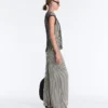 Gestreifte Strick-Bloomer-Hose Gestreifte Strick-Bloomer-Hose