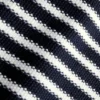 Gestreifte Strick-Shorts mit Gürtel aus 100 % Baumwolle Gestreifte Strick-Shorts mit Gürtel aus 100 % Baumwolle