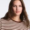 Gestreifter Langarm-Pullover Gestreifter Langarm-Pullover