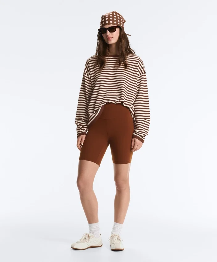 Gestreifter Langarm-Pullover Gestreifter Langarm-Pullover