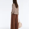 Gestreifter Langarm-Pullover Gestreifter Langarm-Pullover