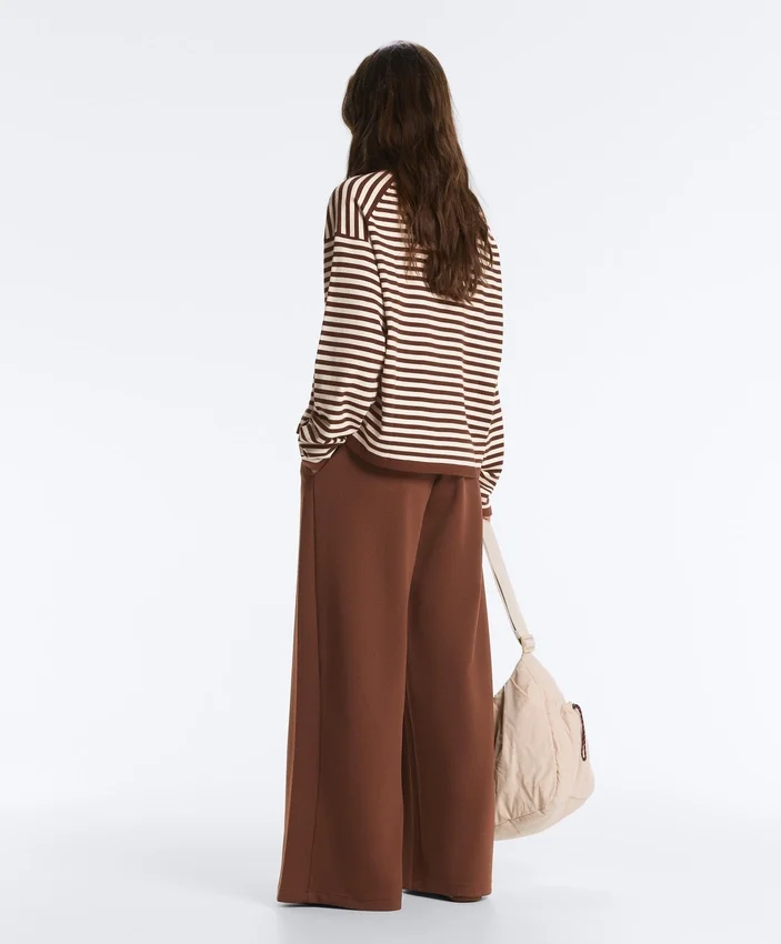 Gestreifter Langarm-Pullover Gestreifter Langarm-Pullover
