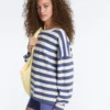Gestreifter Strickpullover Gestreifter Strickpullover