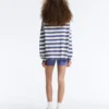 Gestreifter Strickpullover Gestreifter Strickpullover