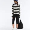 Gestreifter Strickpullover Gestreifter Strickpullover