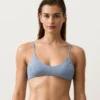 Gestreiftes Bikini-Oberteil Gestreiftes Bikini-Oberteil