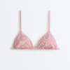 Gestreiftes Triangel-Oberteil für Bikinis Gestreiftes Triangel-Oberteil für Bikinis