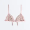 Gestreiftes Triangel-Oberteil für Bikinis Gestreiftes Triangel-Oberteil für Bikinis