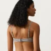 Gestreiftes Triangel-Oberteil für Bikinis Gestreiftes Triangel-Oberteil für Bikinis