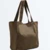 Gewachste Shopper-Tasche Gewachste Shopper-Tasche