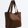 Gewachste Shopper-Tasche Gewachste Shopper-Tasche