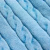 Gewaschene Kapuzenjacke aus Zopfstrick