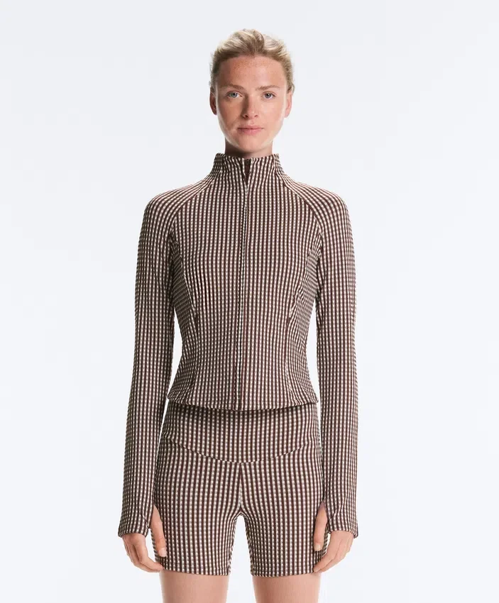 Gingham-Jacke Gingham-Jacke