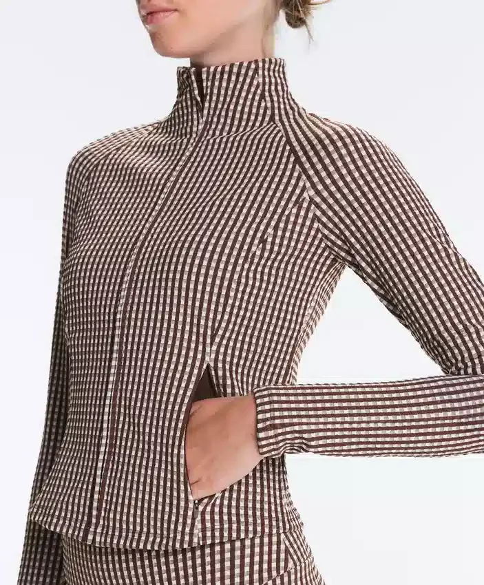 Gingham-Jacke Gingham-Jacke