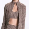 Gingham-Jacke Gingham-Jacke