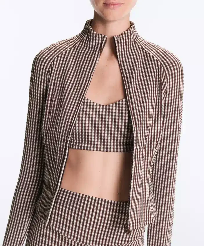 Gingham-Jacke Gingham-Jacke