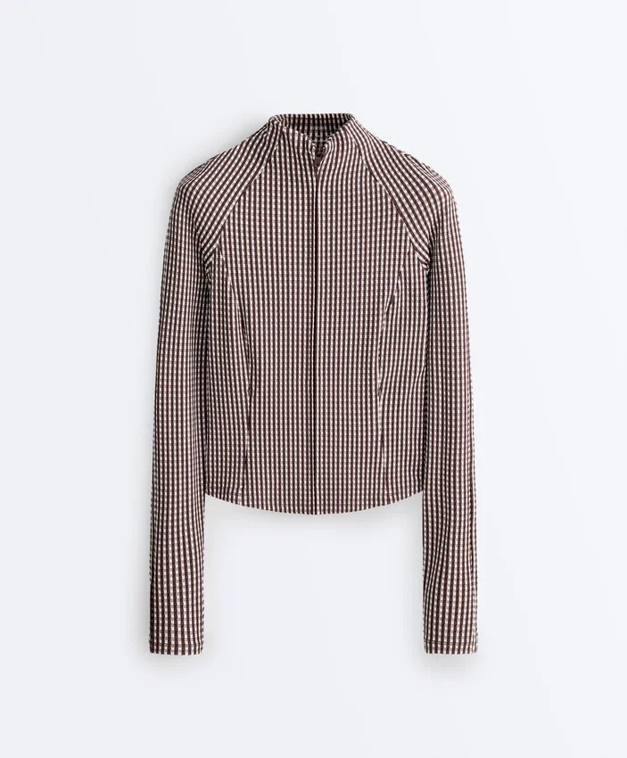 Gingham-Jacke Gingham-Jacke