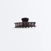 Große Haarschmuck-Klammer mit Paspel