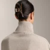 Große Haarschmuck-Spange aus Metall Große Haarschmuck-Spange aus Metall
