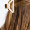 Große Haarschmuck-Spange aus Metall Große Haarschmuck-Spange aus Metall