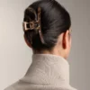 Große Haarschmuck-Spange aus Metall Große Haarschmuck-Spange aus Metall