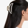 Große Haarschmuck-Spange aus Metall Große Haarschmuck-Spange aus Metall