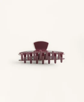 Große Haarschmuck-Spange mit Paspel