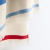 Handtuch aus 100 % Baumwolle mit Streifenmuster