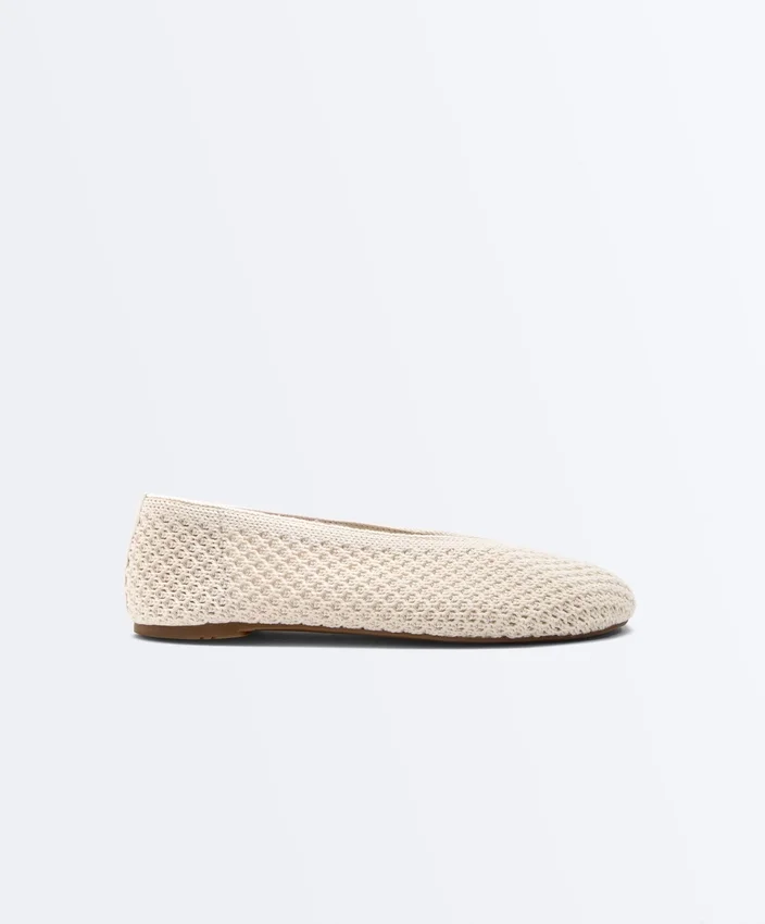 Häkel-Flache Schuhe Häkel-Flache Schuhe