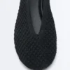 Häkel-Flache Schuhe Häkel-Flache Schuhe
