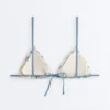 Häkel-Triangel-Bikinis mit kontrastierenden Wellen Häkel-Triangel-Bikinis mit kontrastierenden Wellen